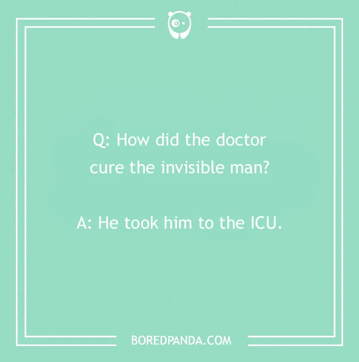 Medical Jokes To Be Taken Twice A Day