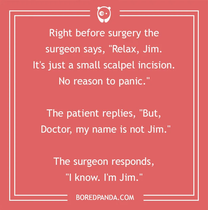 Medical Jokes To Be Taken Twice A Day