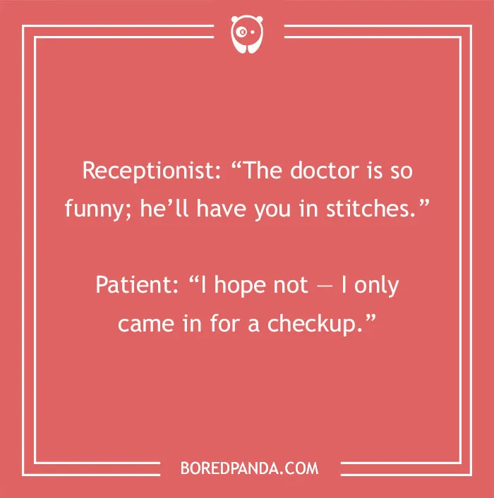 Medical Jokes To Be Taken Twice A Day
