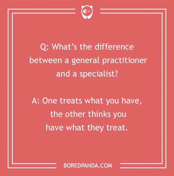 Medical Jokes To Be Taken Twice A Day