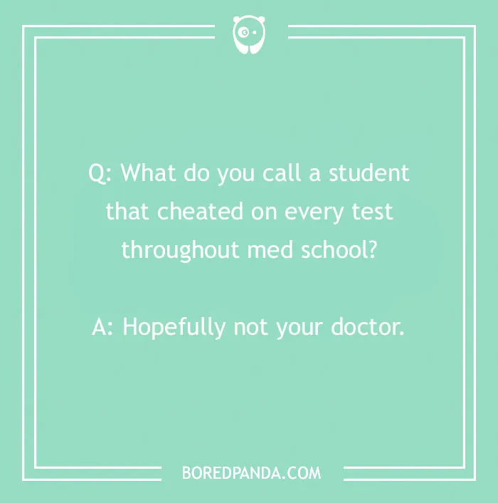 Medical Jokes To Be Taken Twice A Day