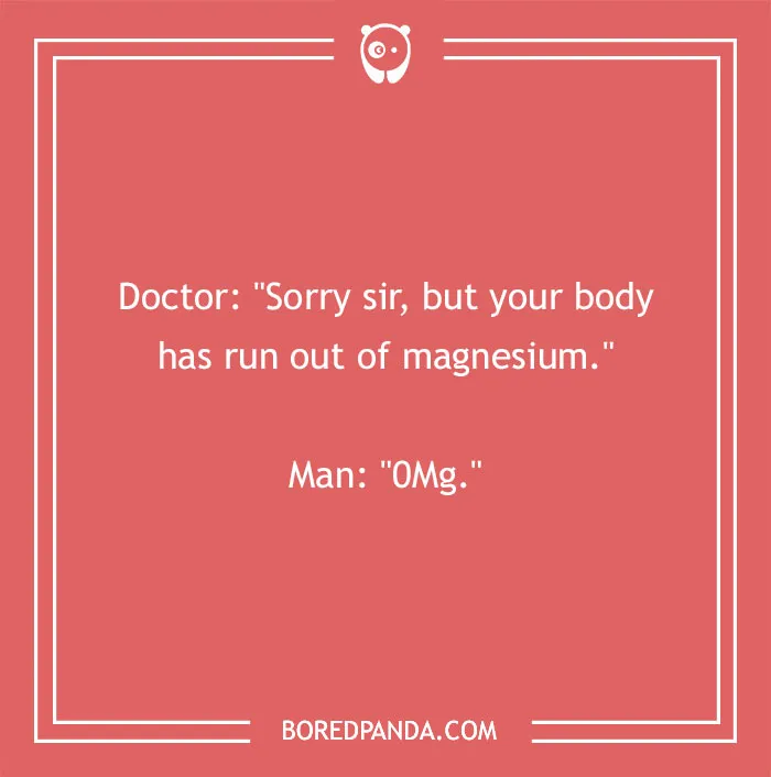Medical Jokes To Be Taken Twice A Day