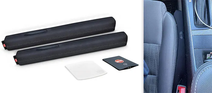 Drop Stop - The Original Patented Car Seat Gap Filler: Never lose your keys, phone, or other small items in that annoying gap between your car seat and center console again.