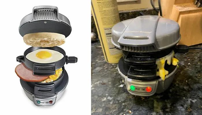 Breakfast With A Breakfast Sandwich Maker - Five Minutes And Voila, Breakfast Is Served!