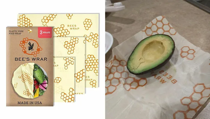 Reusable Bee's Wax Sandwich Wrap So You Can Eat Like An On-The-Go Champion Every Morning