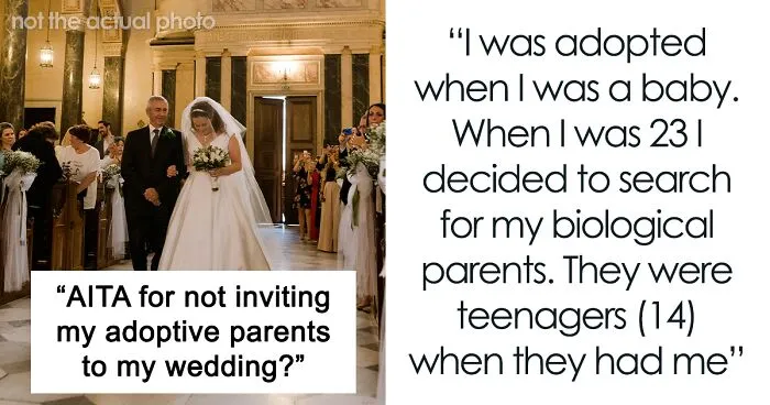 Bride Uninvites Adoptive Parents From The Wedding And Ends Up Cutting Them Off Completely