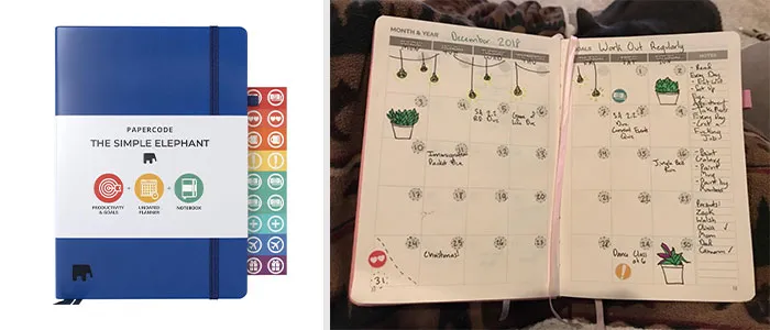 A Planner With Blank Dates That You'll Actually Use All The Time, Because You Can Take A Break Without Losing Pages!