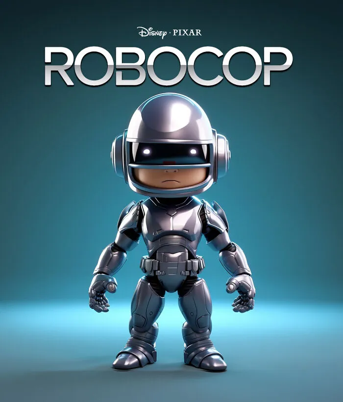 This Robocop Looks Cute