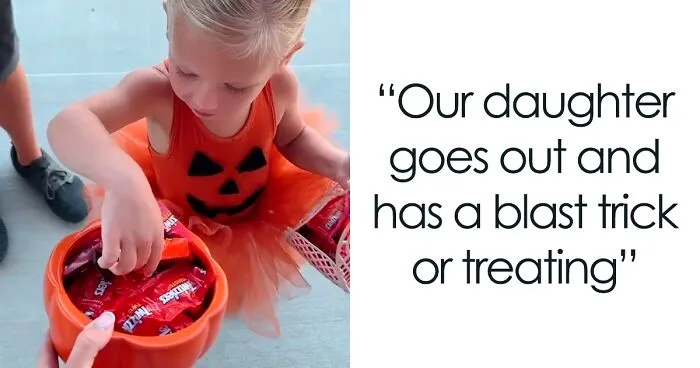 "Glad You're Not My Dad": Dad And Mom Called 'Horrible' Parents For Their Halloween Tradition