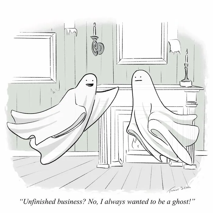 24 Newest Clever And Hilarious Short Comics By New Yorker Cartoonist Tommy Siegel (New Pics)