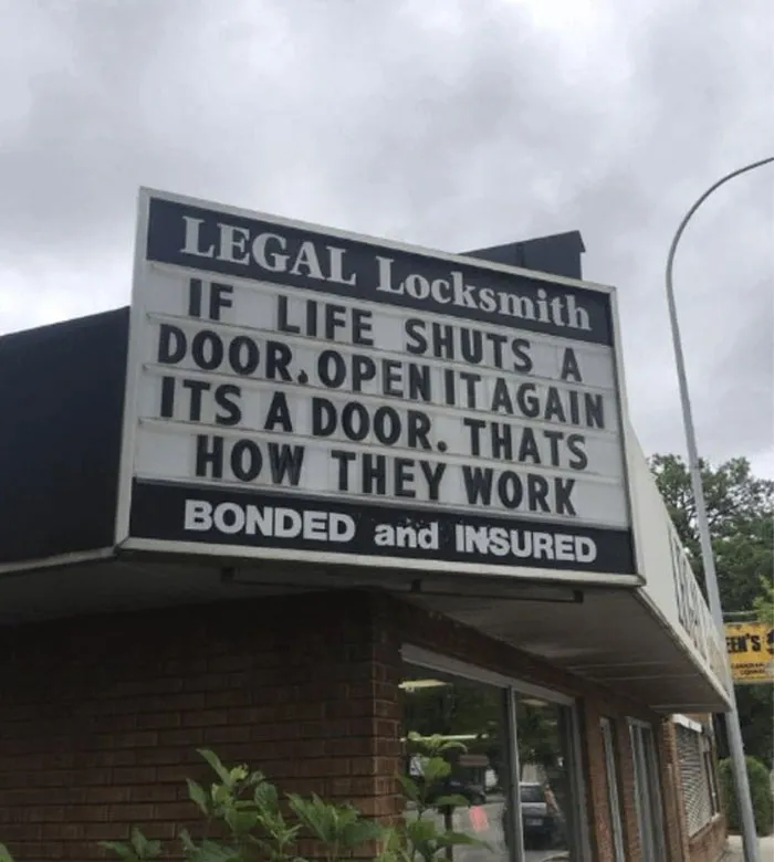 50 Chucklesome Signs That Folks Had To Snap A Pic Of And Share On This X Page