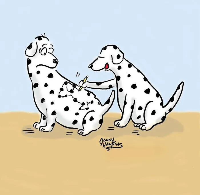 I Created Humorous Single-Panel Dog Comics To Brighten Your Day (30 Pics)