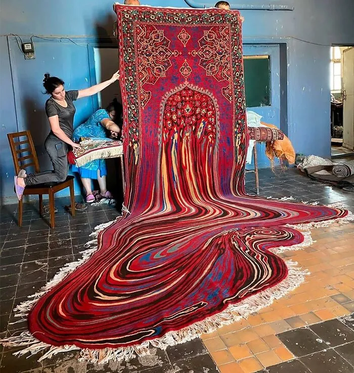 Fluid Rugs, By Faig Ahmed