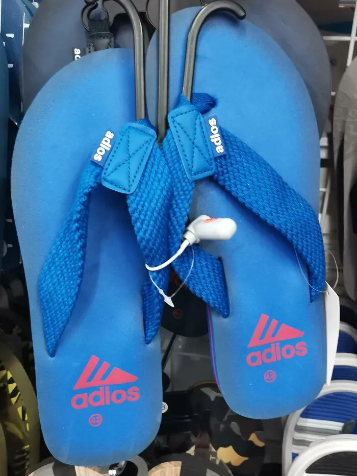 Wanted To Buy Some Brand Name Flip-Flops But My Wallet Was Like