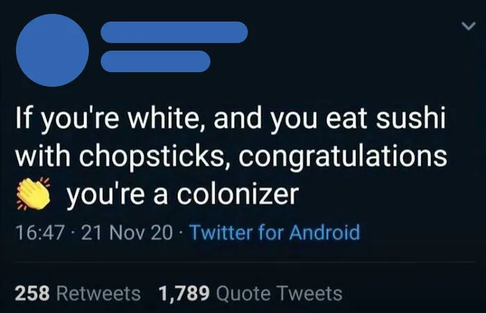 Enjoying Sushi Is Racist