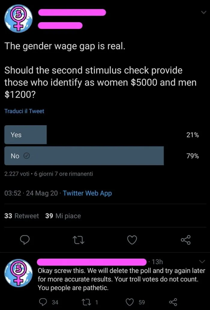 You Voted The Wrong Way!