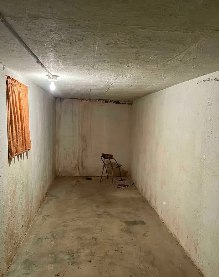 Went Exploring At Our Local Abandoned High School. Found This In The Basement
