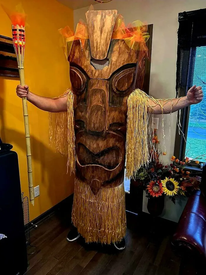 Well My Freaky Tiki Won The Costume Contest Last Night