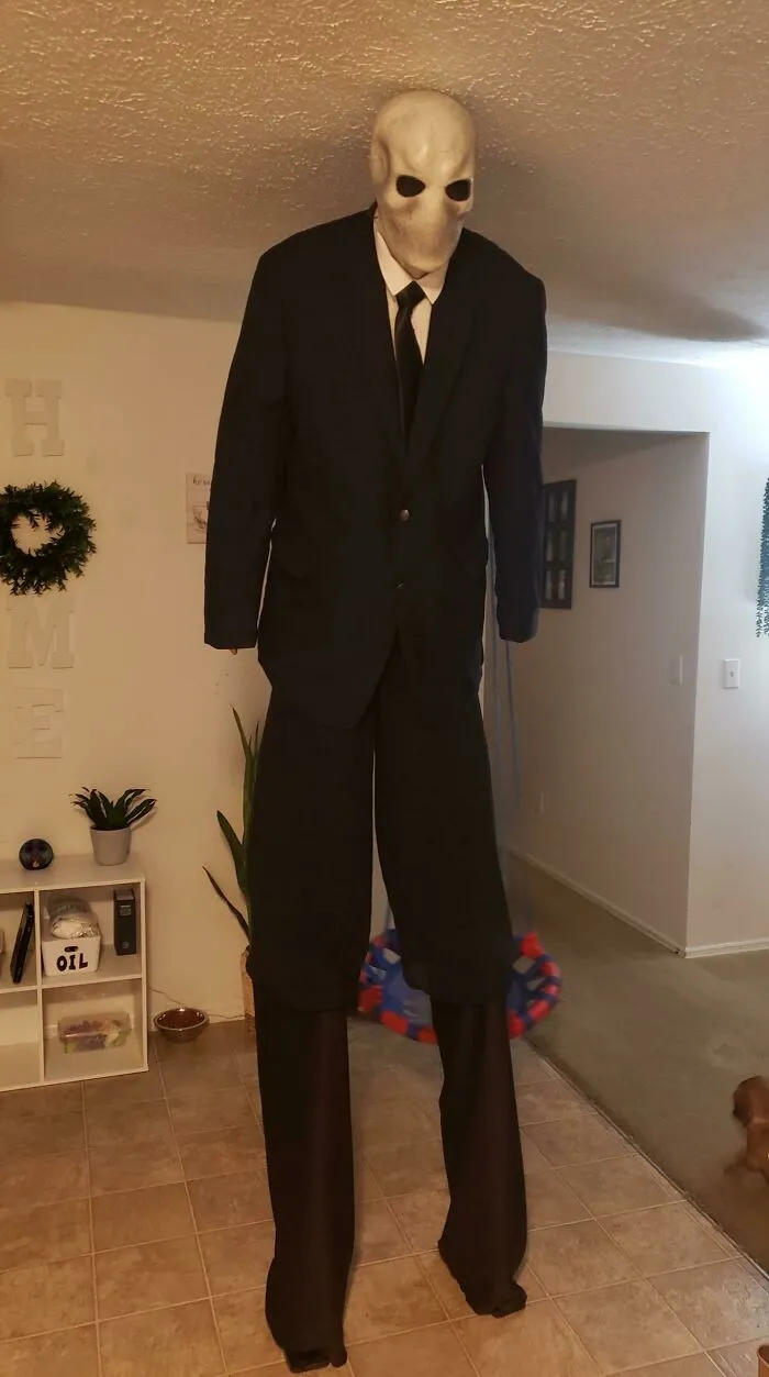 My DIY Slenderman Costume