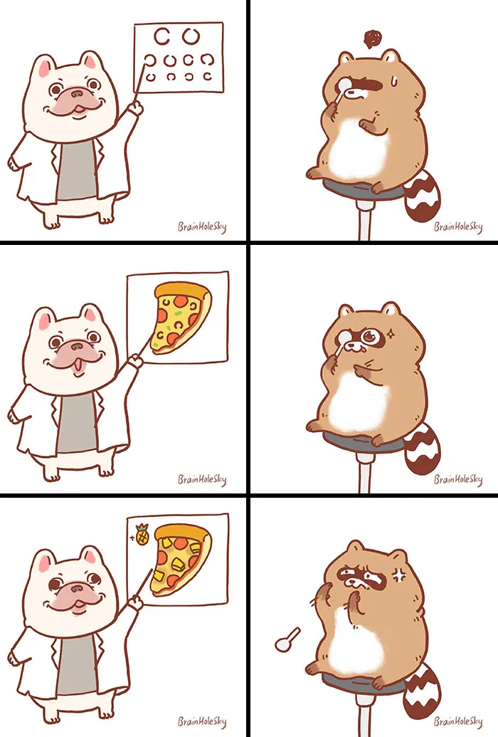 New Simple Single-Panel And Adorable Comics By “Brain Hole Sky” Will Brighten Your Day