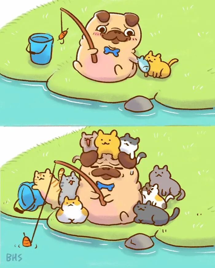 This Artist Creates Hilariously Relatable Comics, Featuring All Kinds Of Cute Animals (32 New Pics)