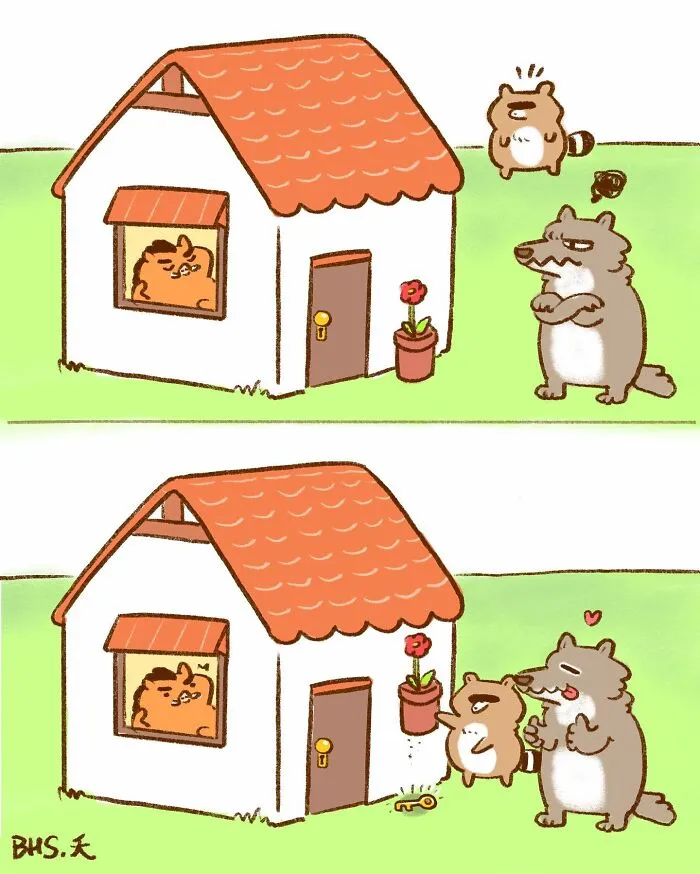 This Artist Creates Hilariously Relatable Comics, Featuring All Kinds Of Cute Animals (32 New Pics)