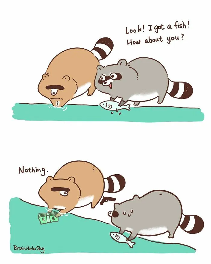 This Artist Creates Hilariously Relatable Comics, Featuring All Kinds Of Cute Animals (32 New Pics)