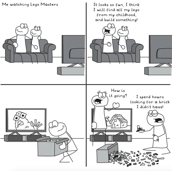 35 Random Everyday Life Situations Illustrated In Funny And Relatable Comics (New Pics)