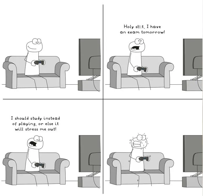35 Random Everyday Life Situations Illustrated In Funny And Relatable Comics (New Pics)