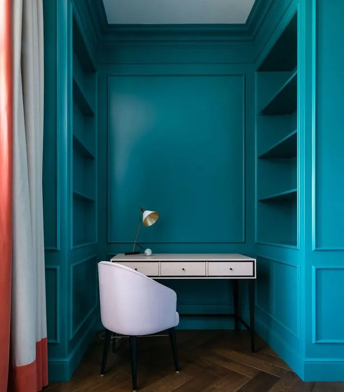 Wainscoting With Shelving