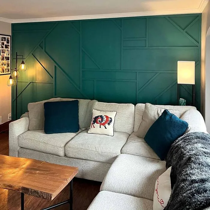 Accent Wall Wainscoting