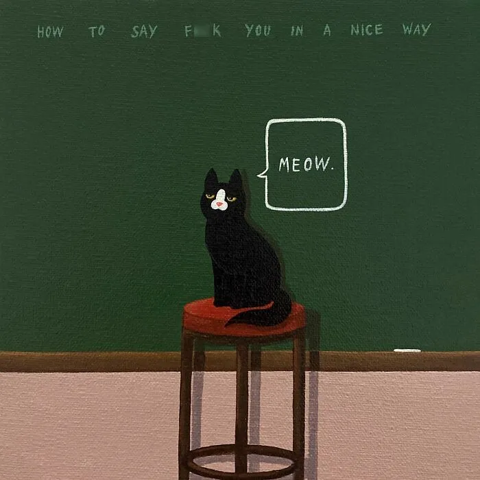 See, I’m Polite. Do You Speak Meowish?
