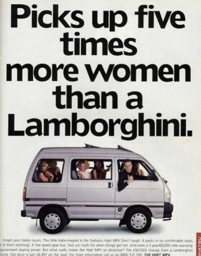Daihatsu Hijet Ad From 1996