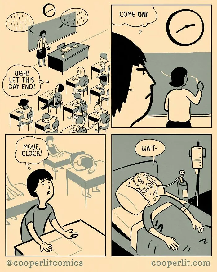 Here Are 30 Of The Most Recent Comics Full Of Random Twists By “Cooper Lit Comics”