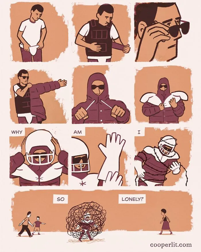 Here Are 30 Of The Most Recent Comics Full Of Random Twists By “Cooper Lit Comics”