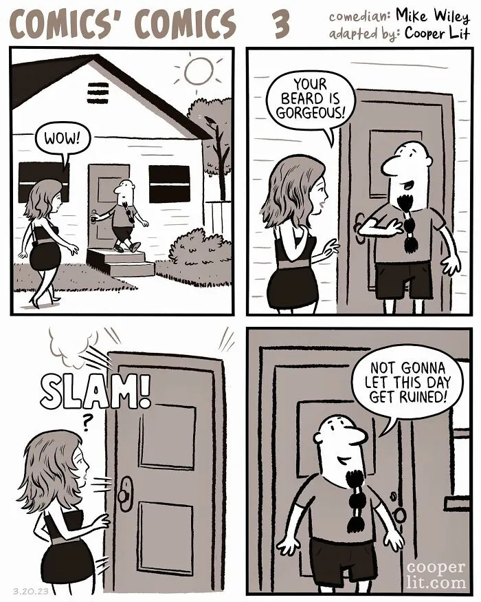 Here Are 30 Of The Most Recent Comics Full Of Random Twists By “Cooper Lit Comics”