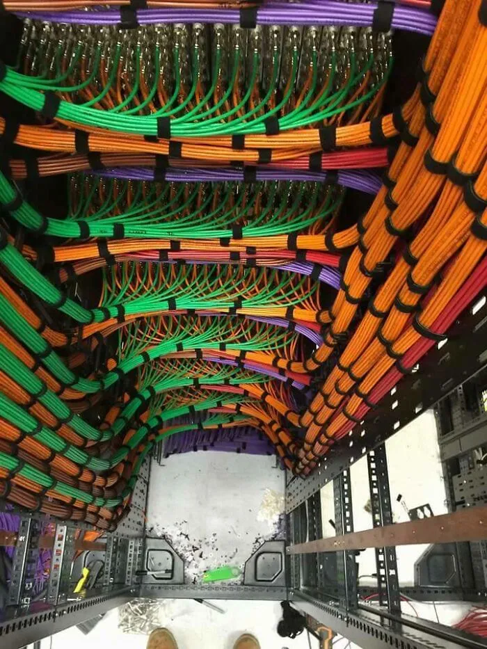 Beautiful Cable Management