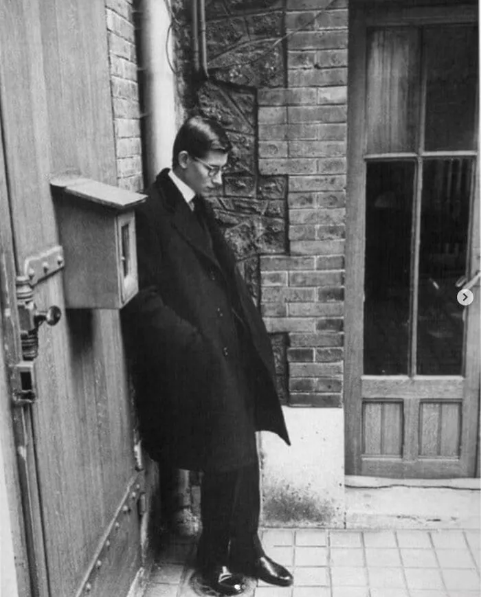 In 1957, A 21-Year-Old Yves Saint Laurent Attended Christian Dior's Funeral, Which Marked A Significant Moment In His Life