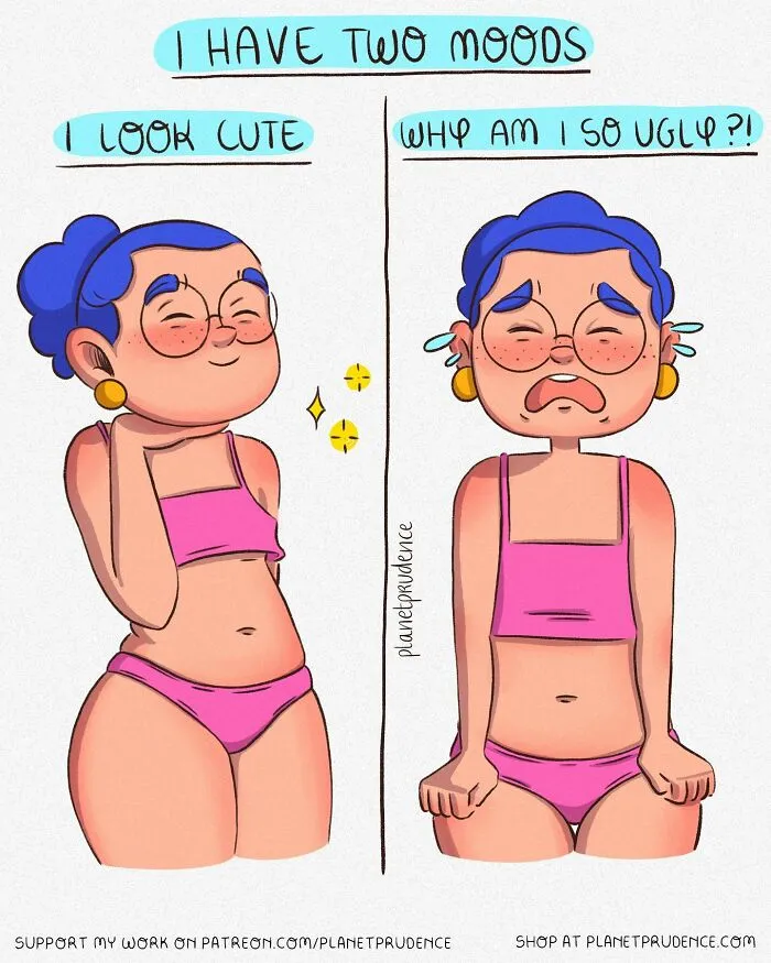 30 New Comics By "Planet Prudence" Showing What Being A Woman Is Like