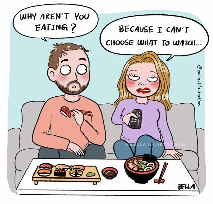 28 Humorous Comics By Bella Maris That You Might Find Very Relatable If You're A Woman (New Pics)