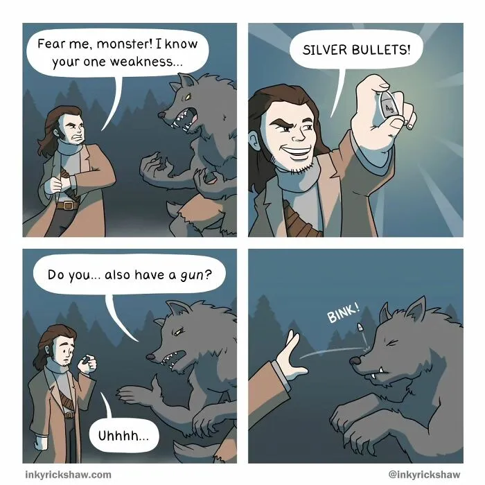50 New Comics With Unexpected Endings That Are Hard Not To Laugh At, By Ricky Hawkins
