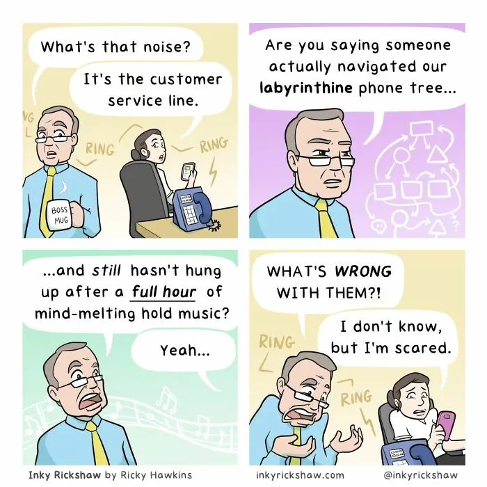 50 New Comics With Unexpected Endings That Are Hard Not To Laugh At, By Ricky Hawkins