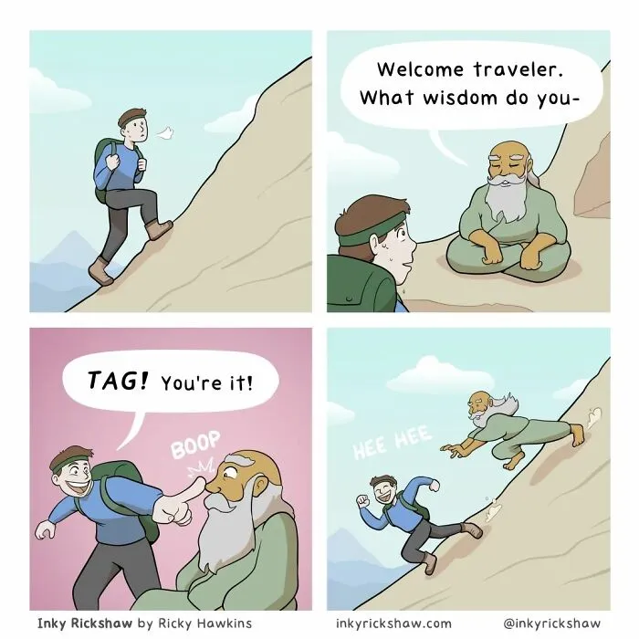 50 New Comics With Unexpected Endings That Are Hard Not To Laugh At, By Ricky Hawkins