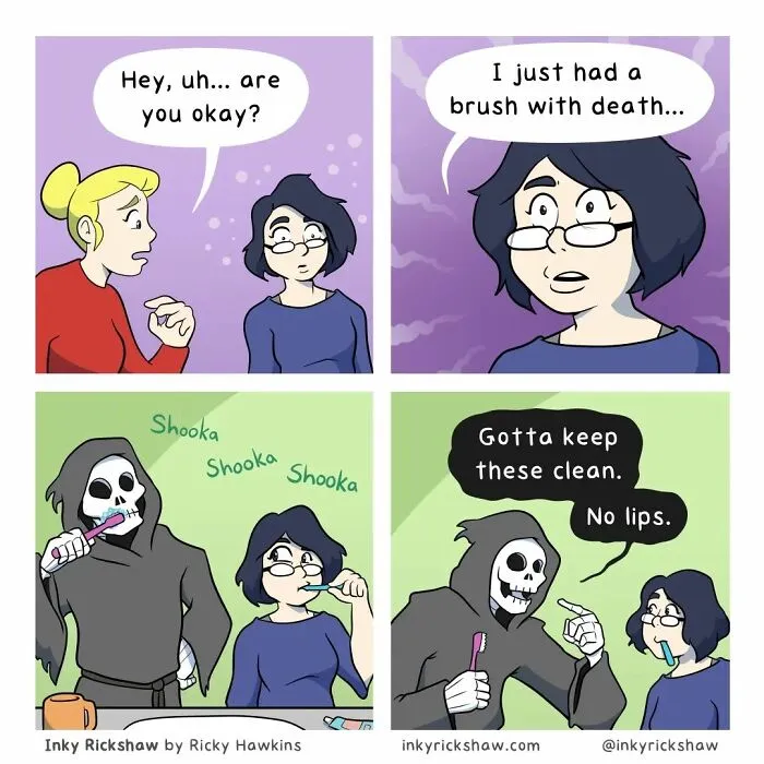 50 New Comics With Unexpected Endings That Are Hard Not To Laugh At, By Ricky Hawkins