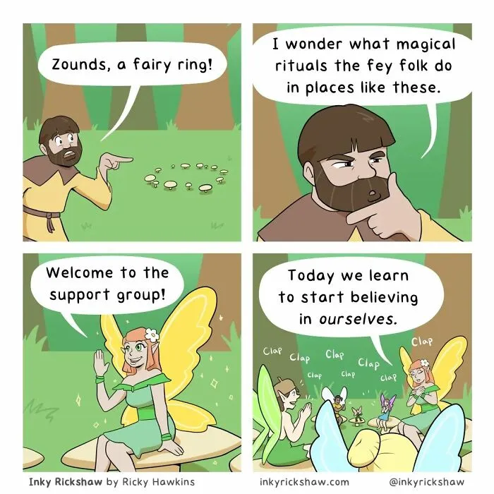 50 New Comics With Unexpected Endings That Are Hard Not To Laugh At, By Ricky Hawkins
