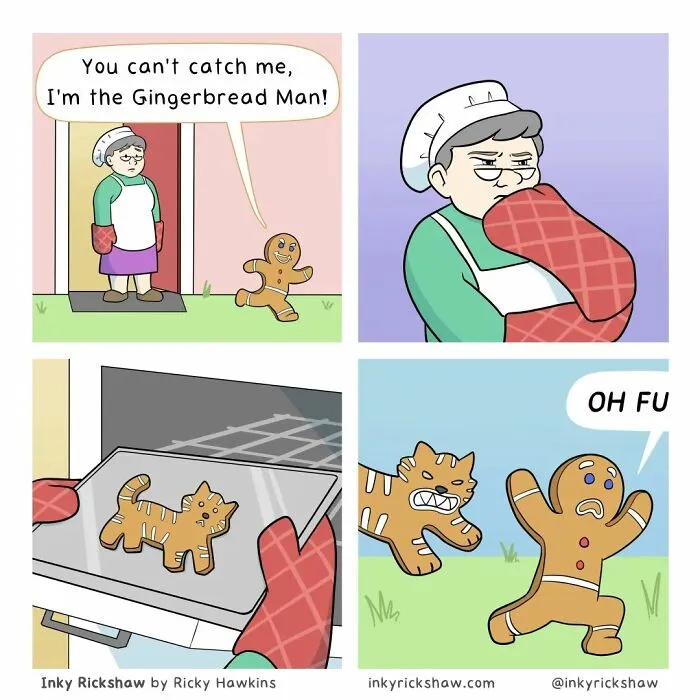 50 New Comics With Unexpected Endings That Are Hard Not To Laugh At, By Ricky Hawkins