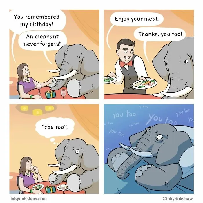 50 New Comics With Unexpected Endings That Are Hard Not To Laugh At, By Ricky Hawkins