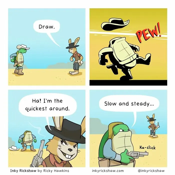 50 New Comics With Unexpected Endings That Are Hard Not To Laugh At, By Ricky Hawkins