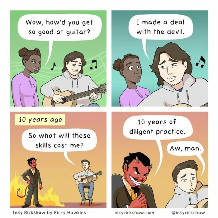 50 New Comics With Unexpected Endings That Are Hard Not To Laugh At, By Ricky Hawkins