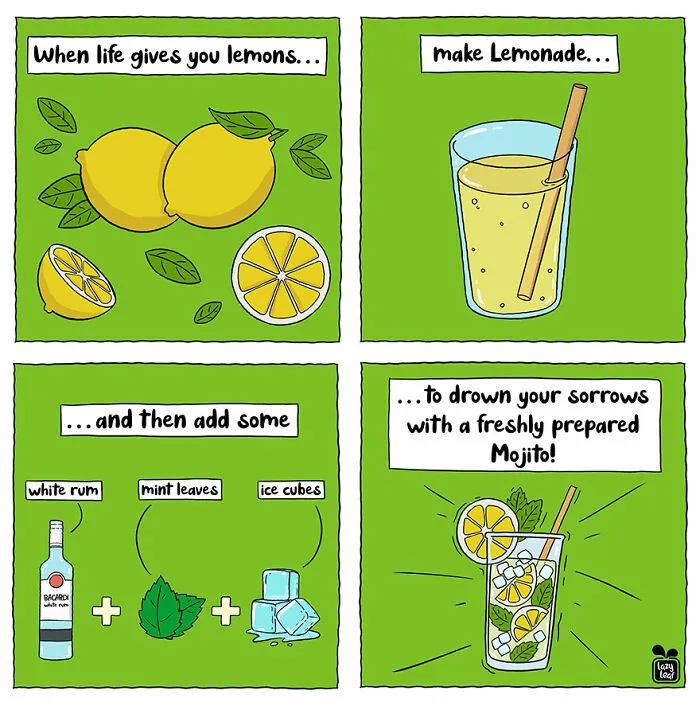 'Lazy Leaf Comics': 29 New Comics Featuring Animals, Planets, And Other Objects